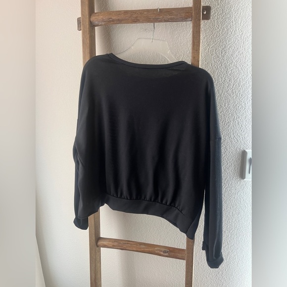 See You Monday - Black Sweater - Picture 2 of 4